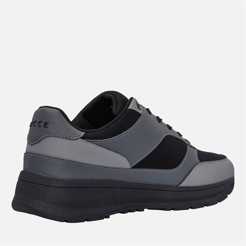 NICCE Mens Advell Trainers Black - Image 5
