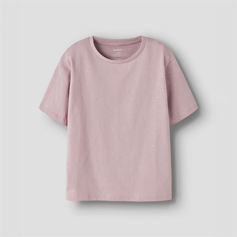 Name It Girls Ruaja T-Shirt Keepsake Lilac - Image 1