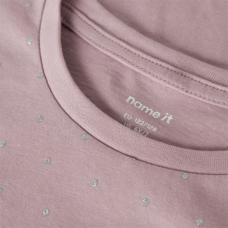 Name It Girls Ruaja T-Shirt Keepsake Lilac - Image 3