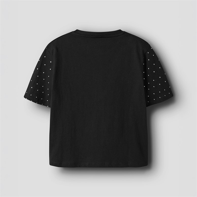 Name It Girls Ruaja T-Shirt Black - Image 2