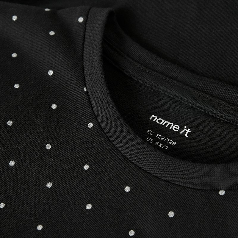 Name It Girls Ruaja T-Shirt Black - Image 3