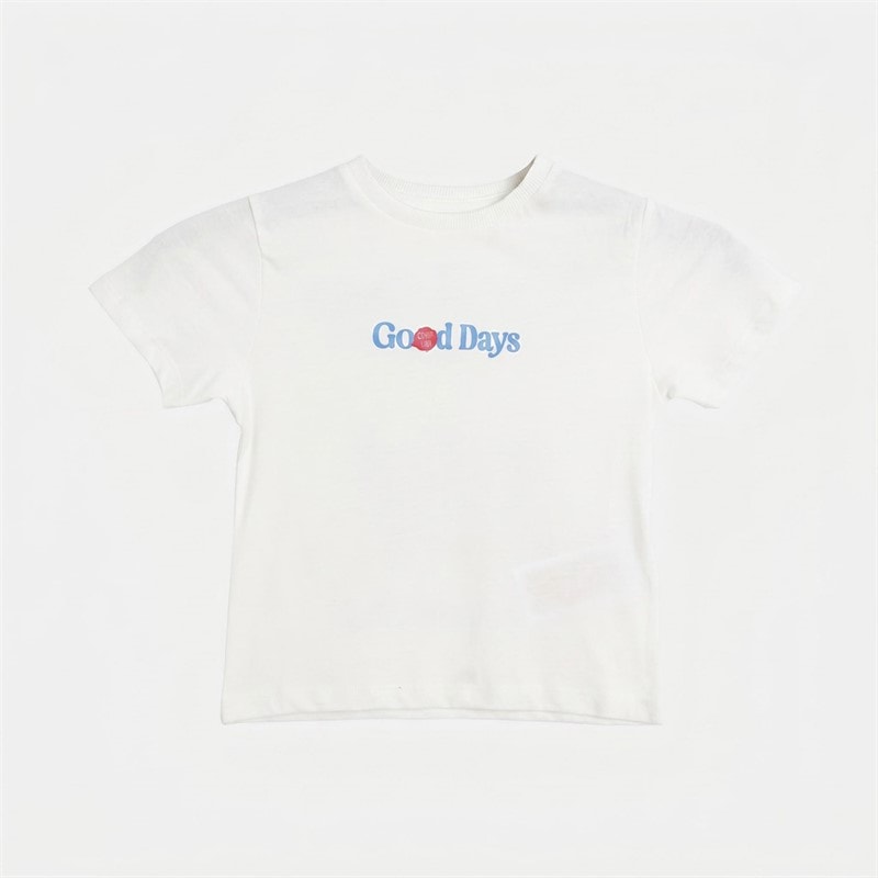 Name It Boys Fukkan Good Days T-Shirt Cloud Dancer1