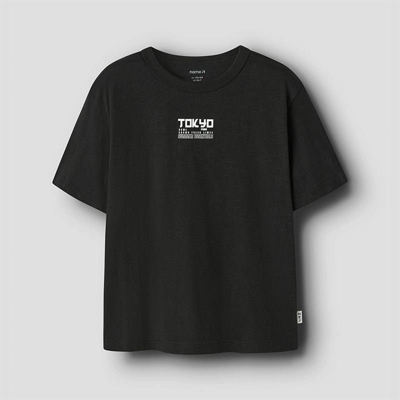 Name It Boys Joss T-Shirt Black - Image 2