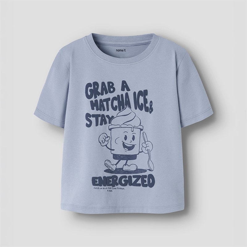 Name It Boys Javiar T-Shirt Blue Fog