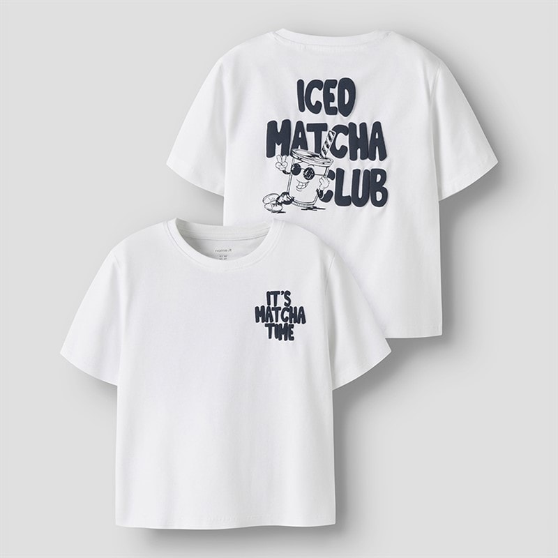 Name It Boys Javiar T-Shirt Bright White - Image 2