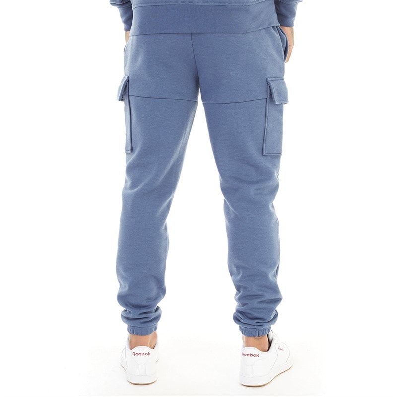 Henleys Mens Moorehen Cargo Joggers Deep Blue - Image 2