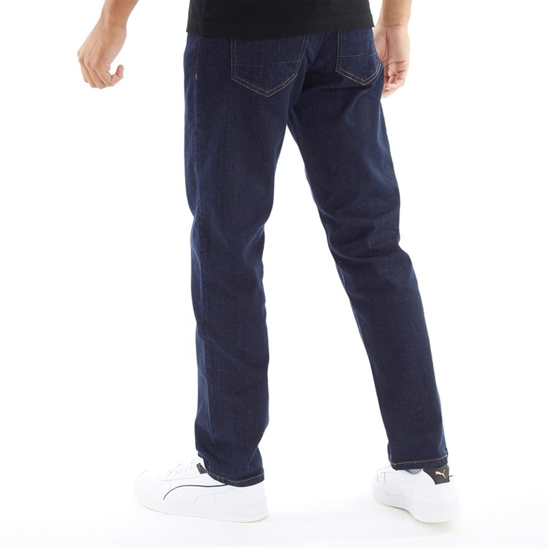 Henleys Mens Breeze Straight Fit Jeans Raw - Image 2