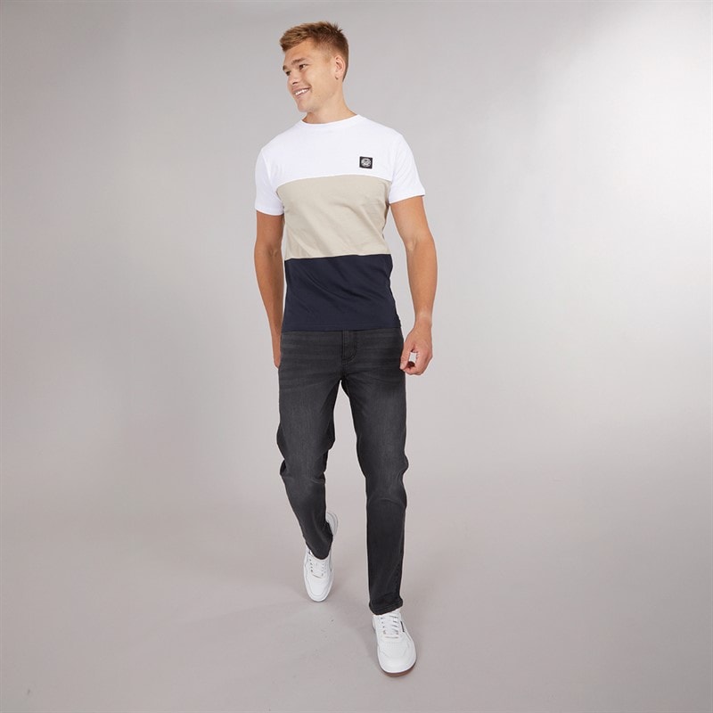Henleys Mens Craze Comfort Jeans Charcoal - Image 4