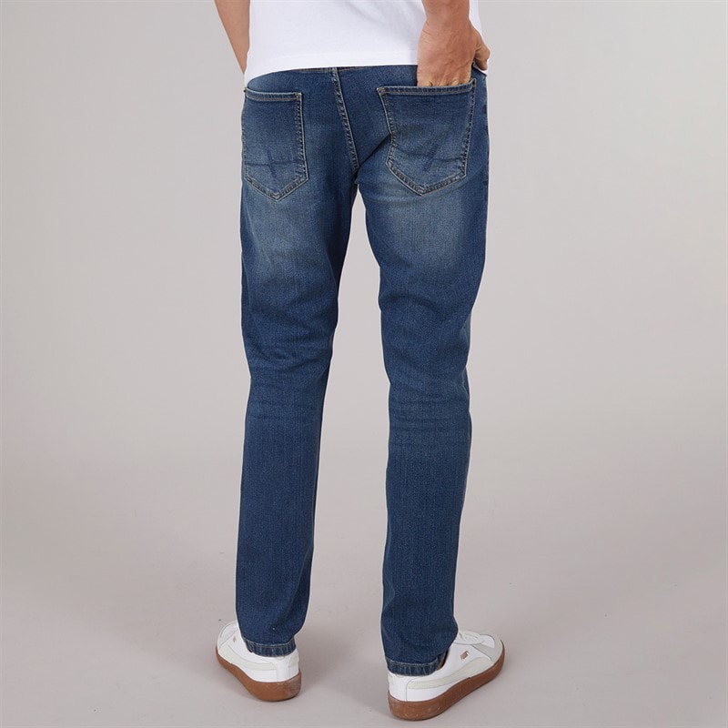 Henleys Mens Craze Comfort Jeans Stone Wash - Image 2