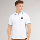 Henleys Mens Henalpha Polo White