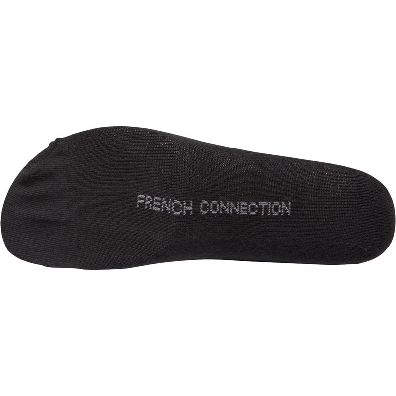 French Connection Mens FC Seven Pack Socks FC1 Black/Gunmetal - Image 2