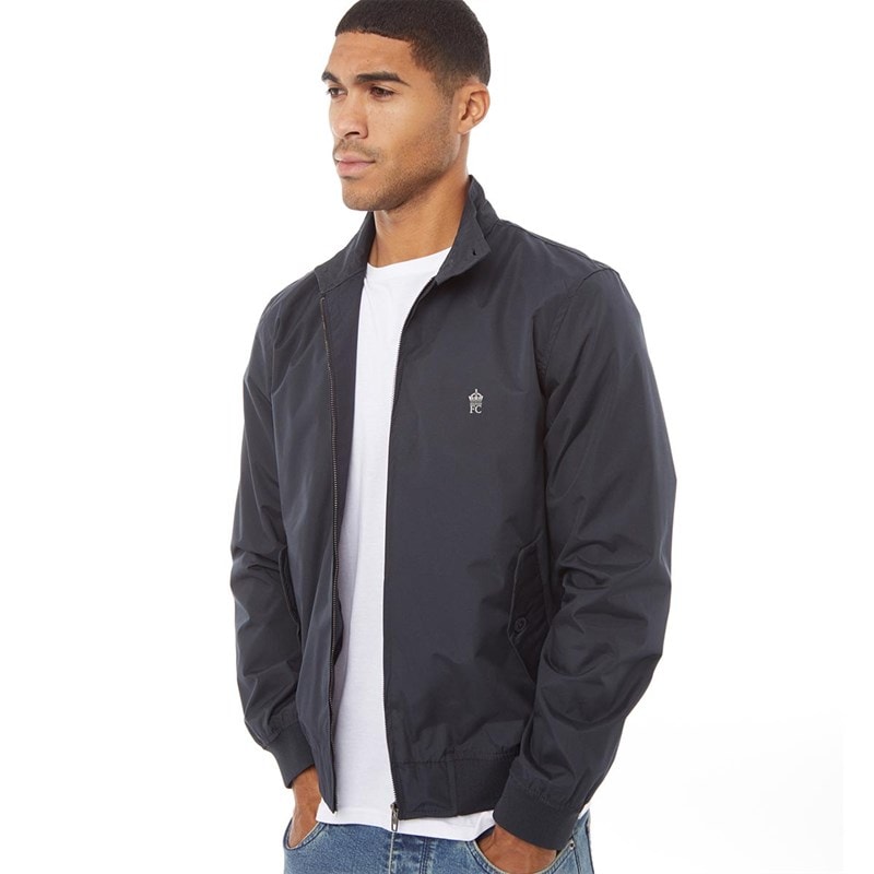 French Connection Mens Harrington Jacket Marine - Image 1