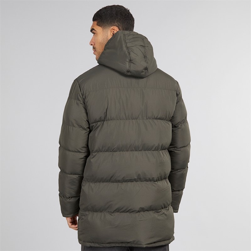 French Connection Mens Parka Row Jacket Khaki - Image 2