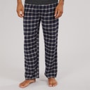 French Connection Mens FC Flannel Pants Square Marine/Stone