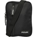 French Connection Mens FCUK Flight Bag Black/White