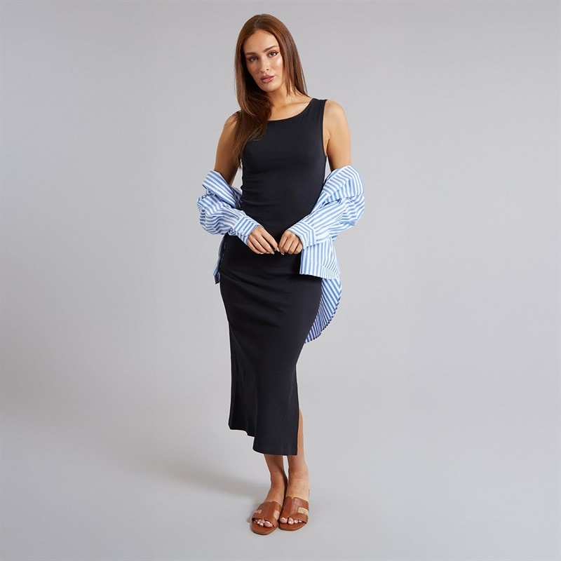 French Connection Womens Racer M Dress Midnight - Image 4