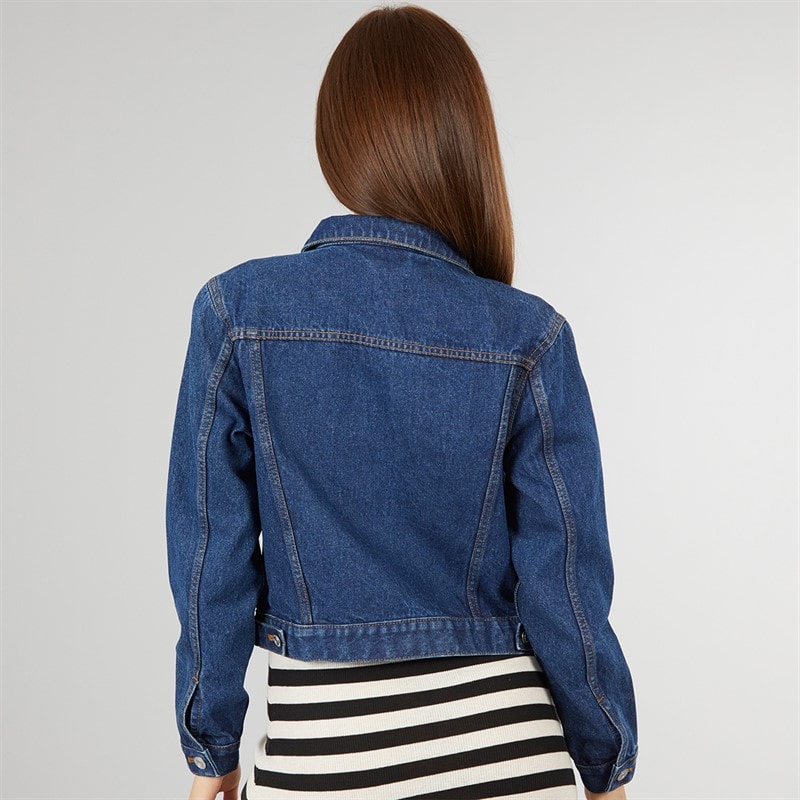 French Connection Womens Denim Jacket Mid Blue - Image 2