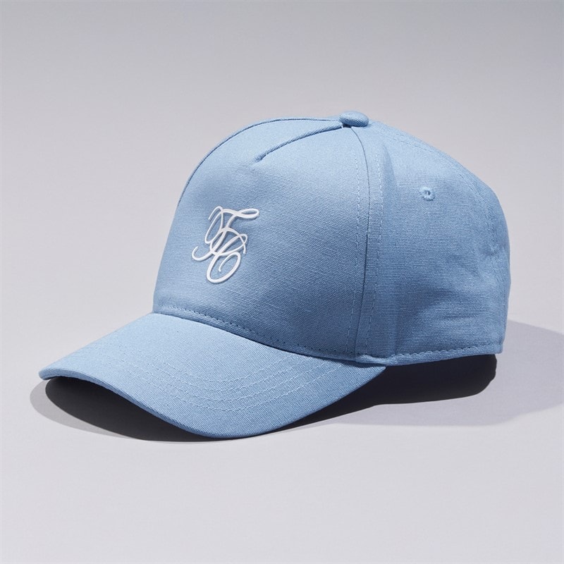 French Connection Boys Script Cap Light Blue/White - Image 1