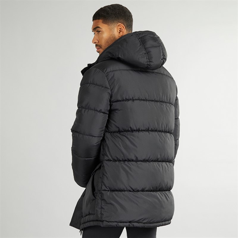 French Connection Mens Parka Row Jacket Black - Image 3
