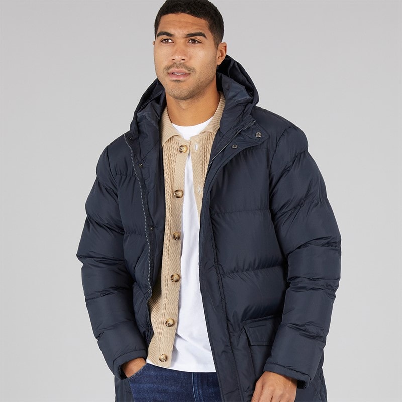 French Connection Mens Parka Row Marine - Image 3