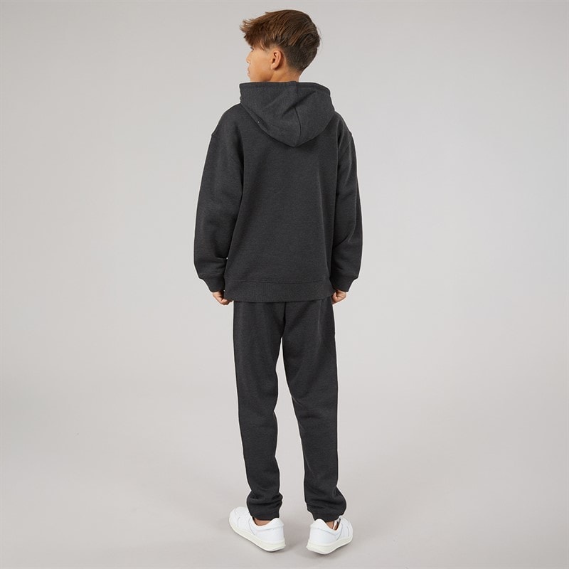 French Connection Boys Tracksuit Set Charcoal Mel/White - Image 2
