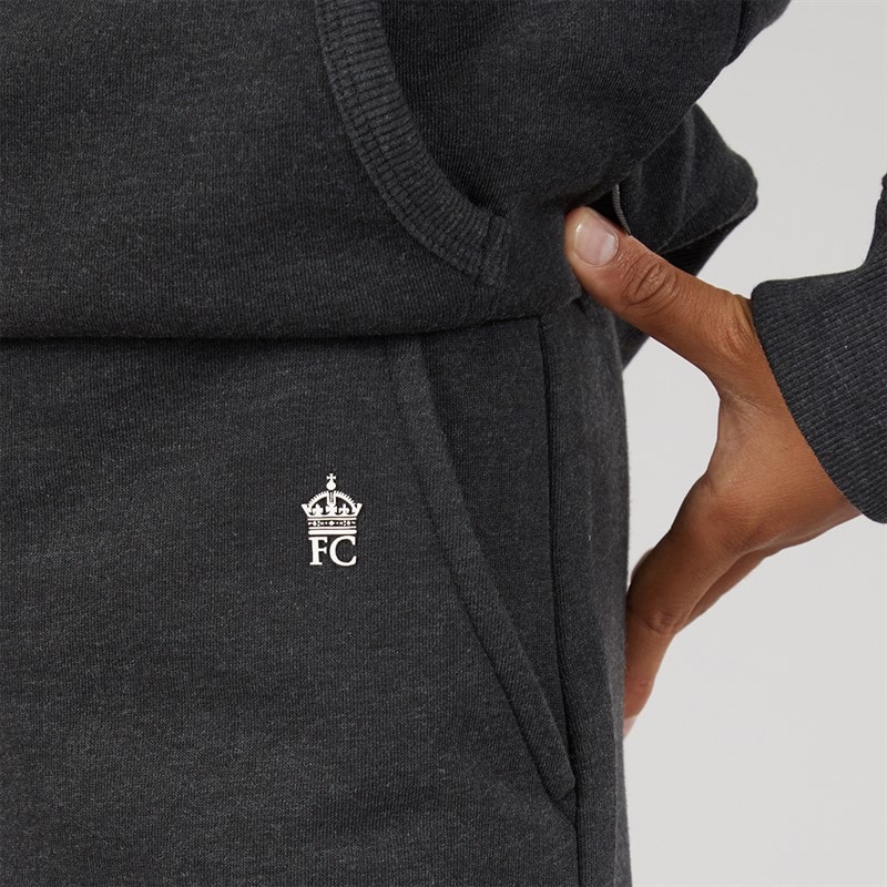 French Connection Boys Tracksuit Set Charcoal Mel/White - Image 5