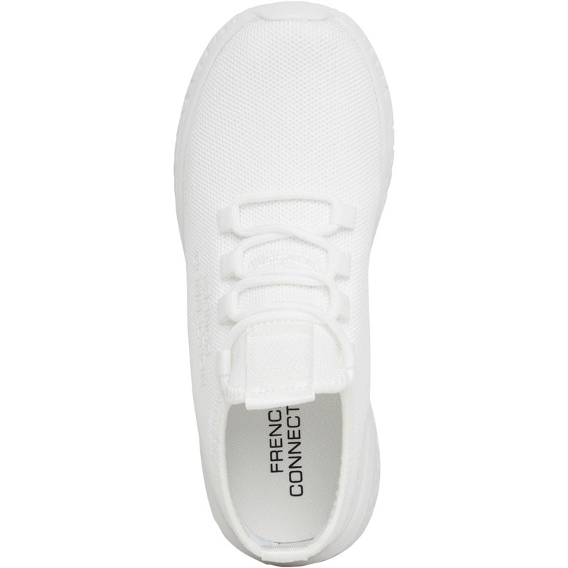 French Connection Kids Cloud Trainers White - Image 4