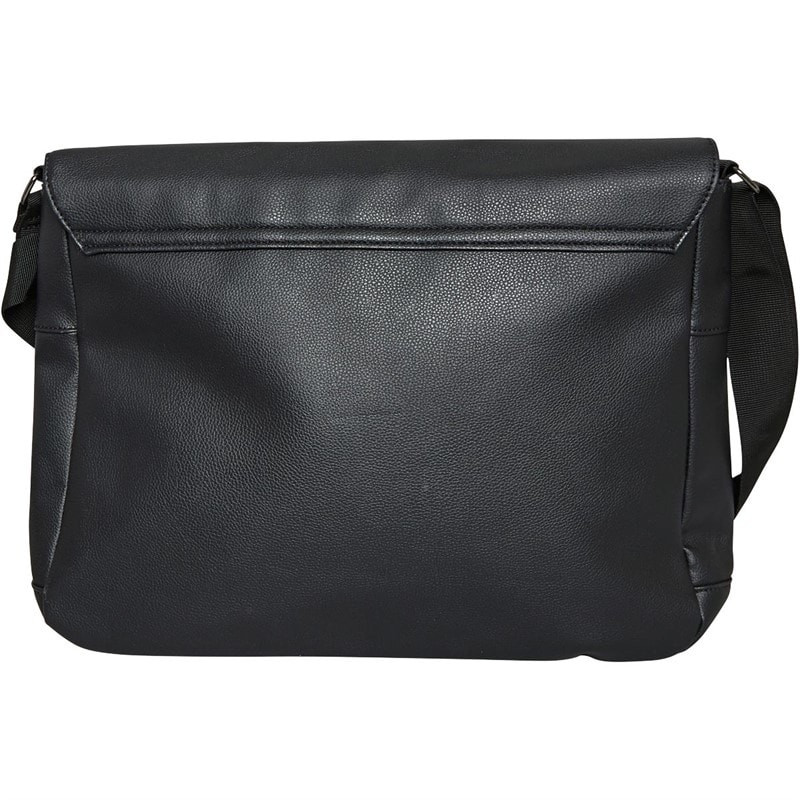 French Connection Mens Classic Messenger Bag Black - Image 2