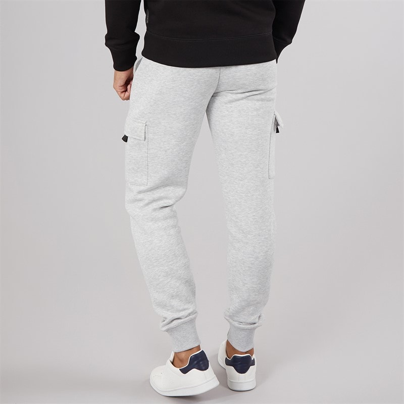 French Connection Mens FC Cargo Jogger Light Grey Mel - Image 2
