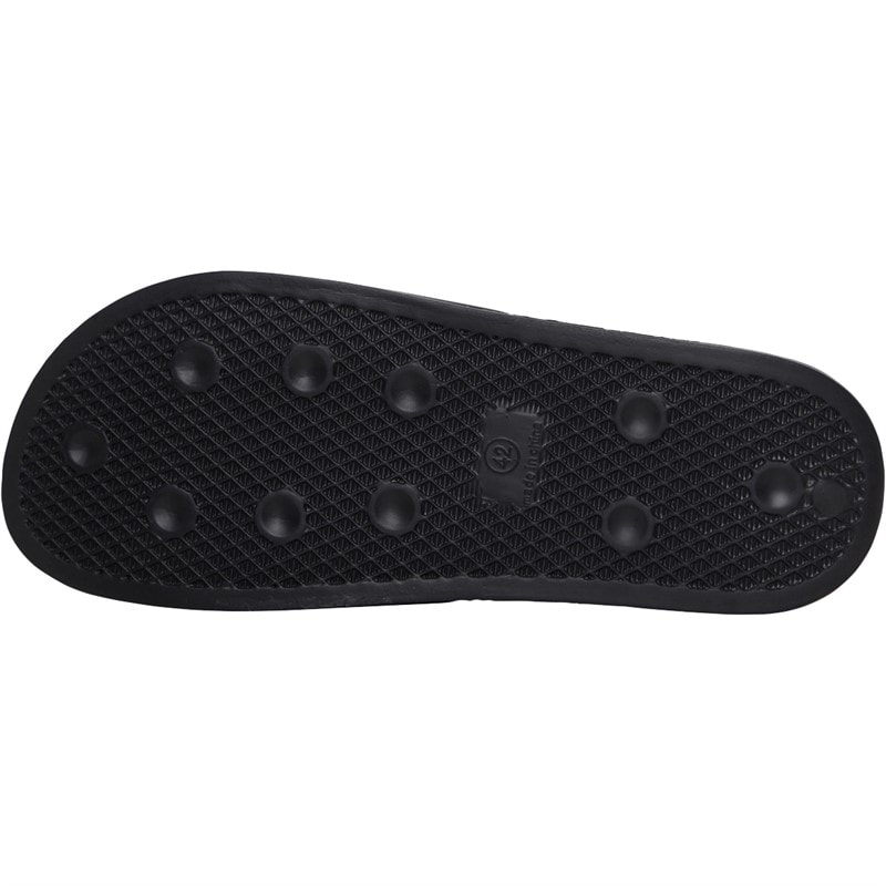 French Connection Mens FCUK Sliders Black/White - Image 3