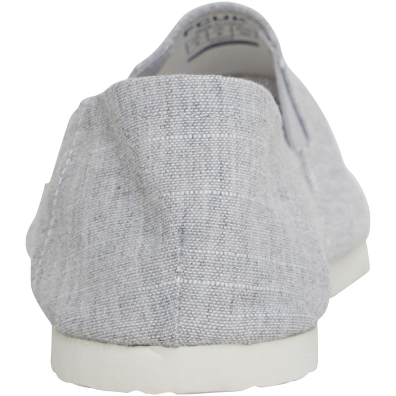 French Connection Mens FCUK Espadrilles Light Grey - Image 3