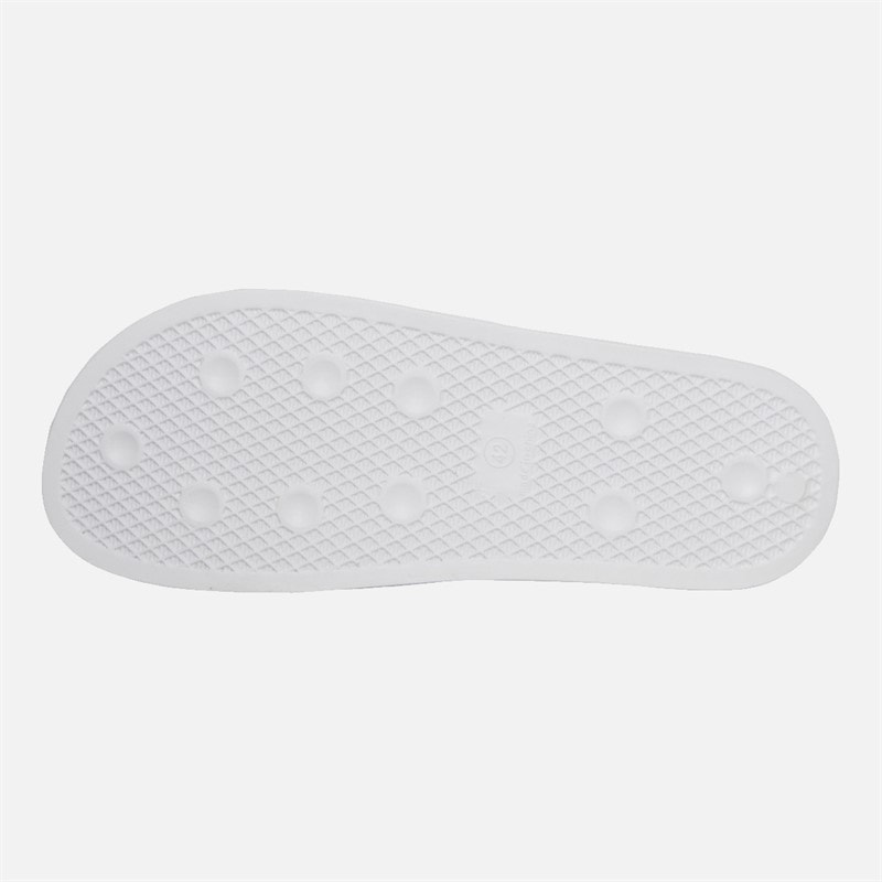 French Connection Mens FCUK Sliders White/Black - Image 3