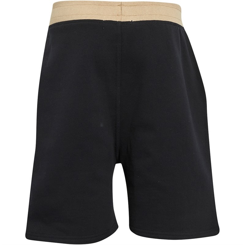 French Connection Boys Byline Short Sleeve Zip Polo Shirt And Shorts Set Marine/Sand/Stone - Image 3
