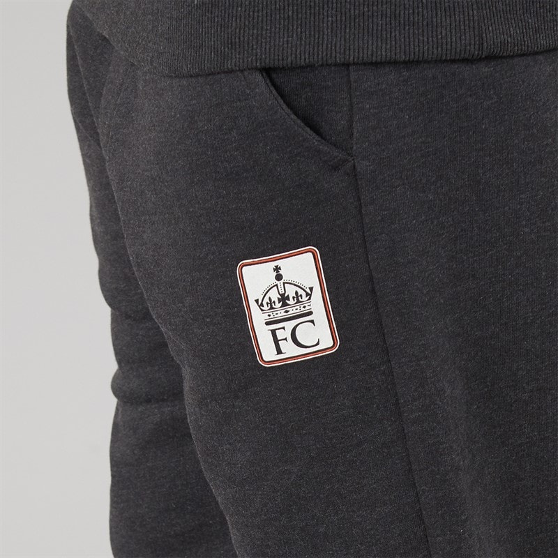French Connection Boys Perspex O Head Hoodie Charcoal Mel - Image 3