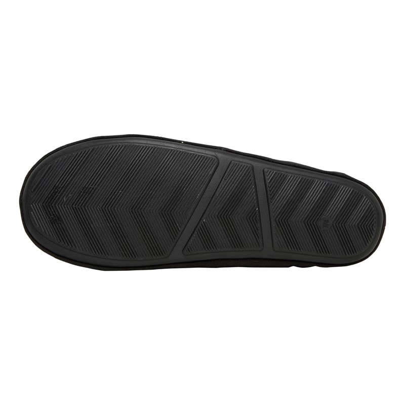 French Connection Mens Mocassin 2 Slippers Black - Image 3