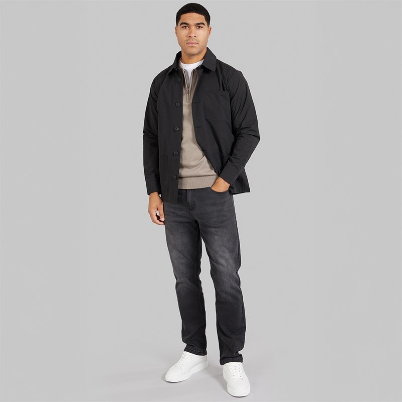 French Connection Mens Utility 3 Jacket Black - Image 4