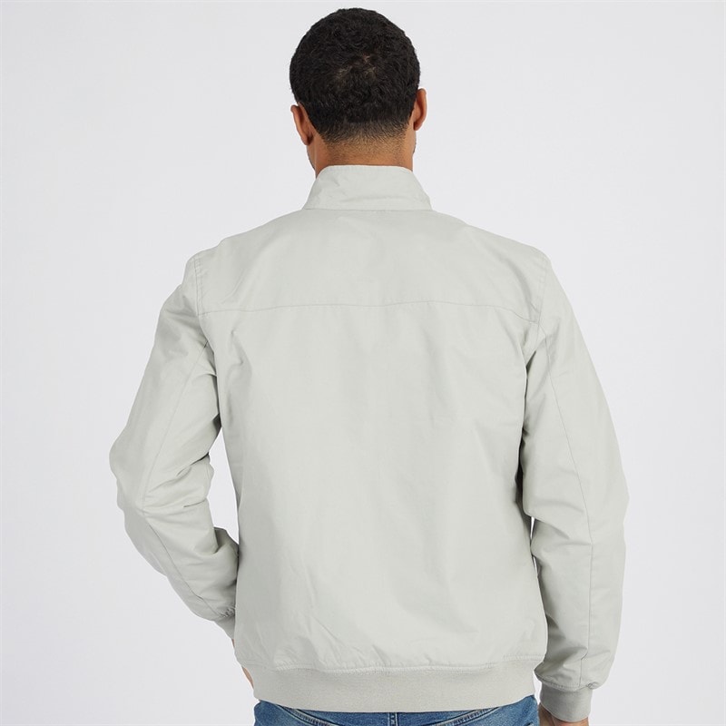 French Connection Mens Harrington Jacket Stone/Gunmetal - Image 2