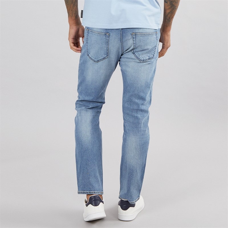 French Connection Mens Slim Fit Jeans Ind07 - Lightwash - Image 2