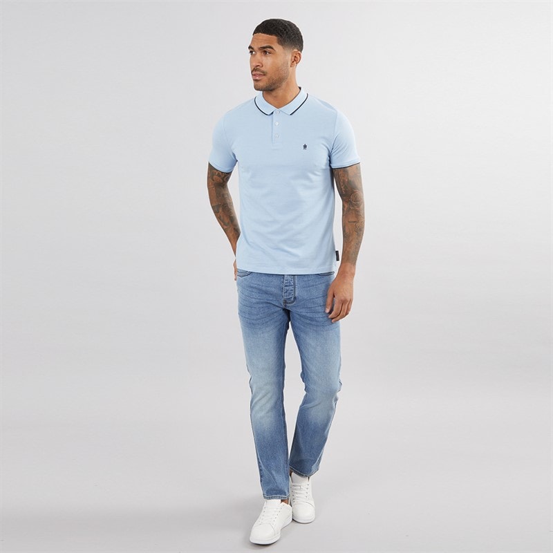 French Connection Mens Slim Fit Jeans Ind07 - Lightwash - Image 3