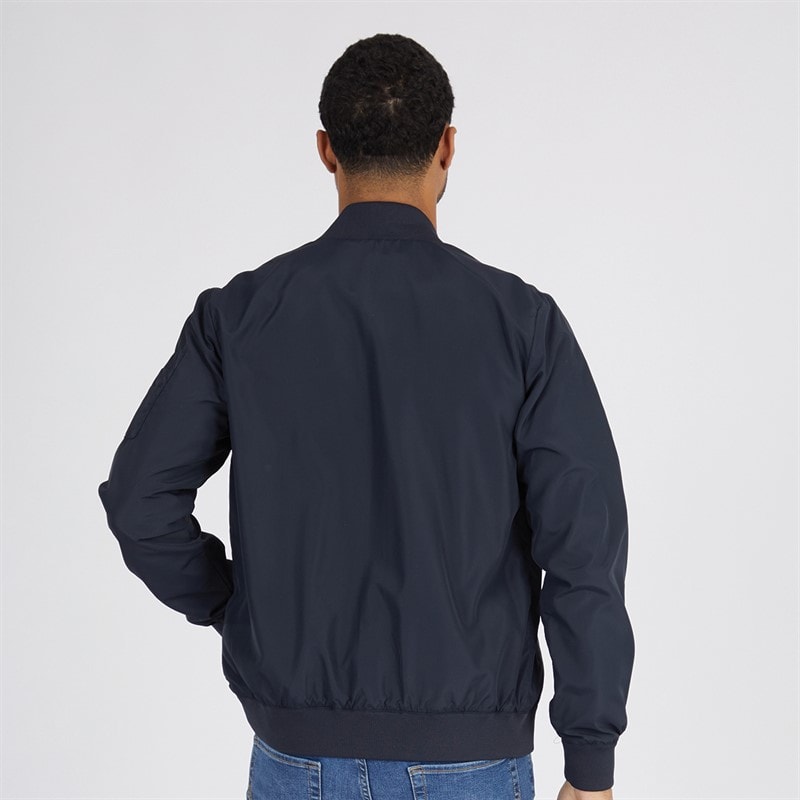 French Connection Mens MA1 Tech Bomber Jacket Marine - Image 2