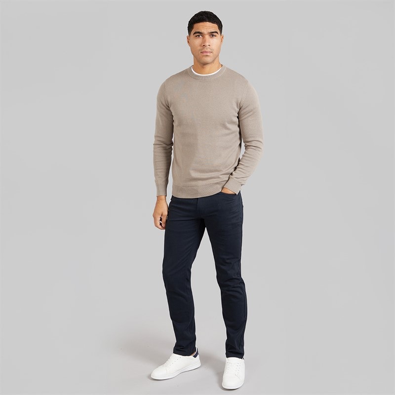 French Connection Mens Five Pocket Straight Fit Jeans Marine - Image 3