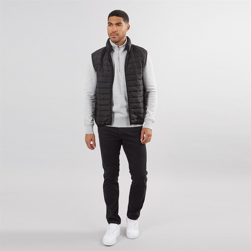 French Connection Mens Superlight Gilet Black - Image 3