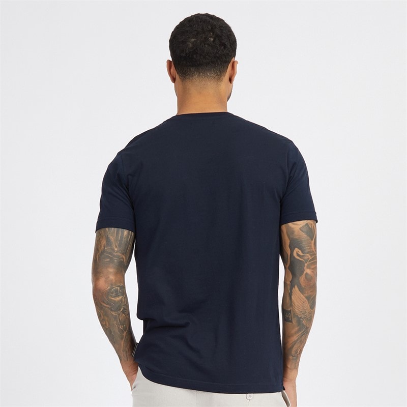 French Connection Mens Victory T-Shirt Marine - Image 2