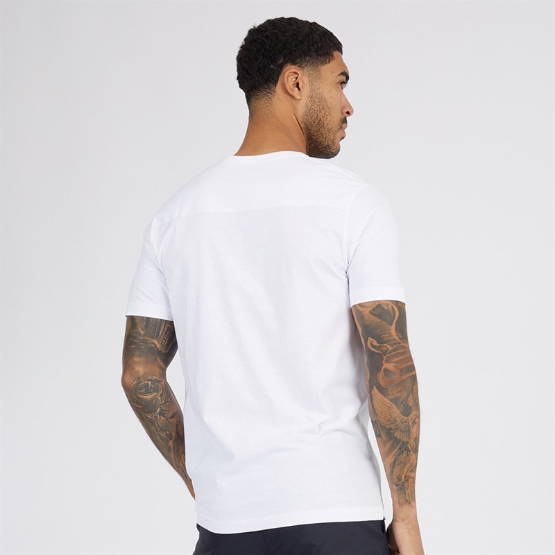 French Connection Mens Seven Pack T-Shirts Multi 2 - Black/White/Marine/Light Grey Marl/Charcoal Mel/Chateaux Mel/Khaki New - Image 2