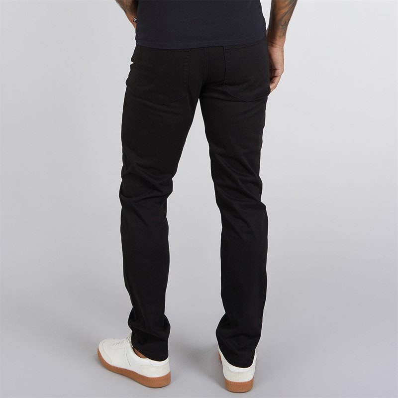French Connection Mens Five Pocket Straight Fit Jeans Black - Image 2