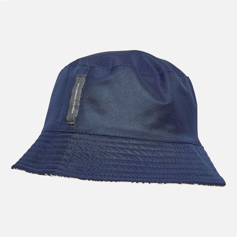 French Connection Mens Reversible Bucket Leaf 2 Marine Indigo - Image 2