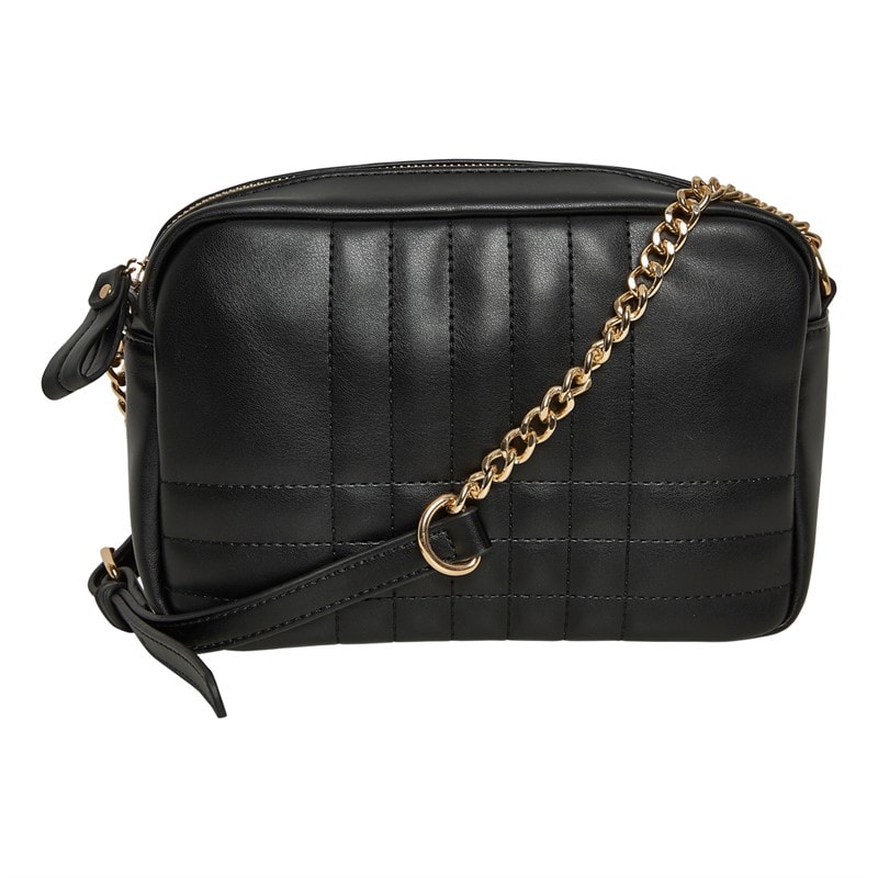 French Connection Womens Crossbody Quilt Bag Black - Image 2