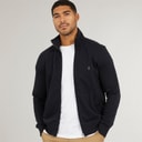 French Connection Mens FC Funnel Sweatshirt Marine/Gunmetal