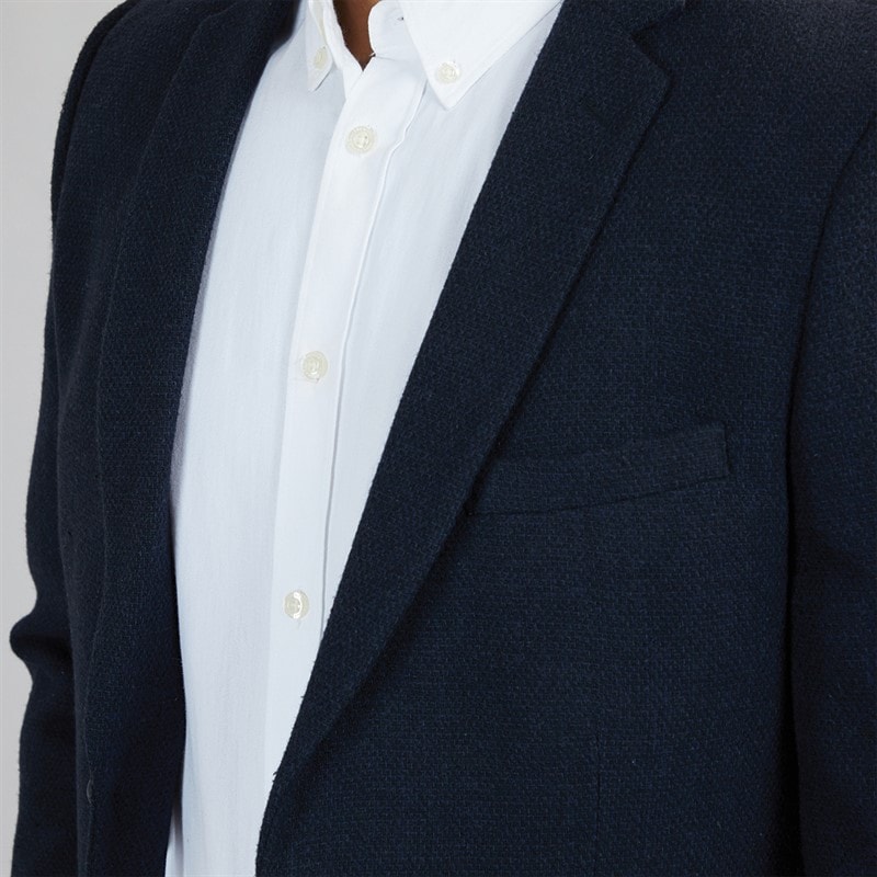 French Connection Mens Tweed Blazer Marine - Image 3