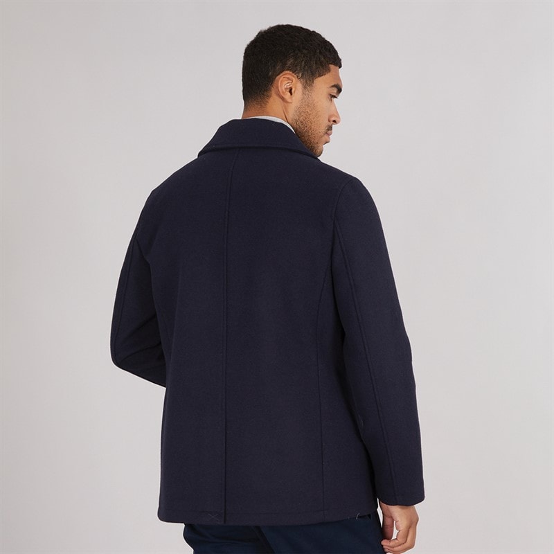 French Connection Mens Peacoat Jacket Marine - Image 2